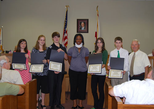 4H winners from Calhoun County