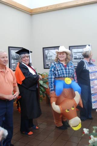 Calhoun County Employees at Halloween