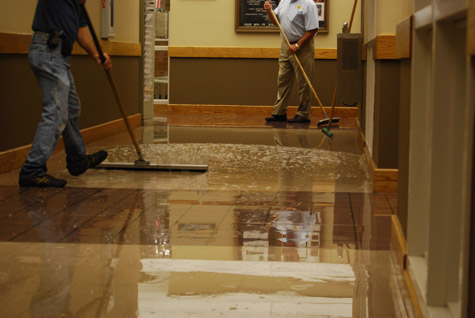 Flooded Hallway