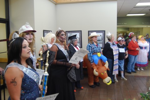 Calhoun County Employees at Halloween