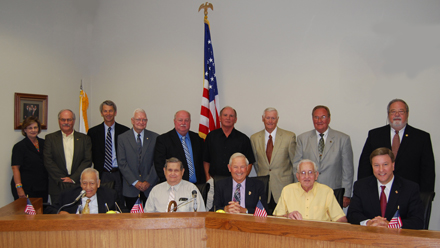 Former Calhoun County Commissioners