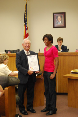 Honored Wellborn Student Erica